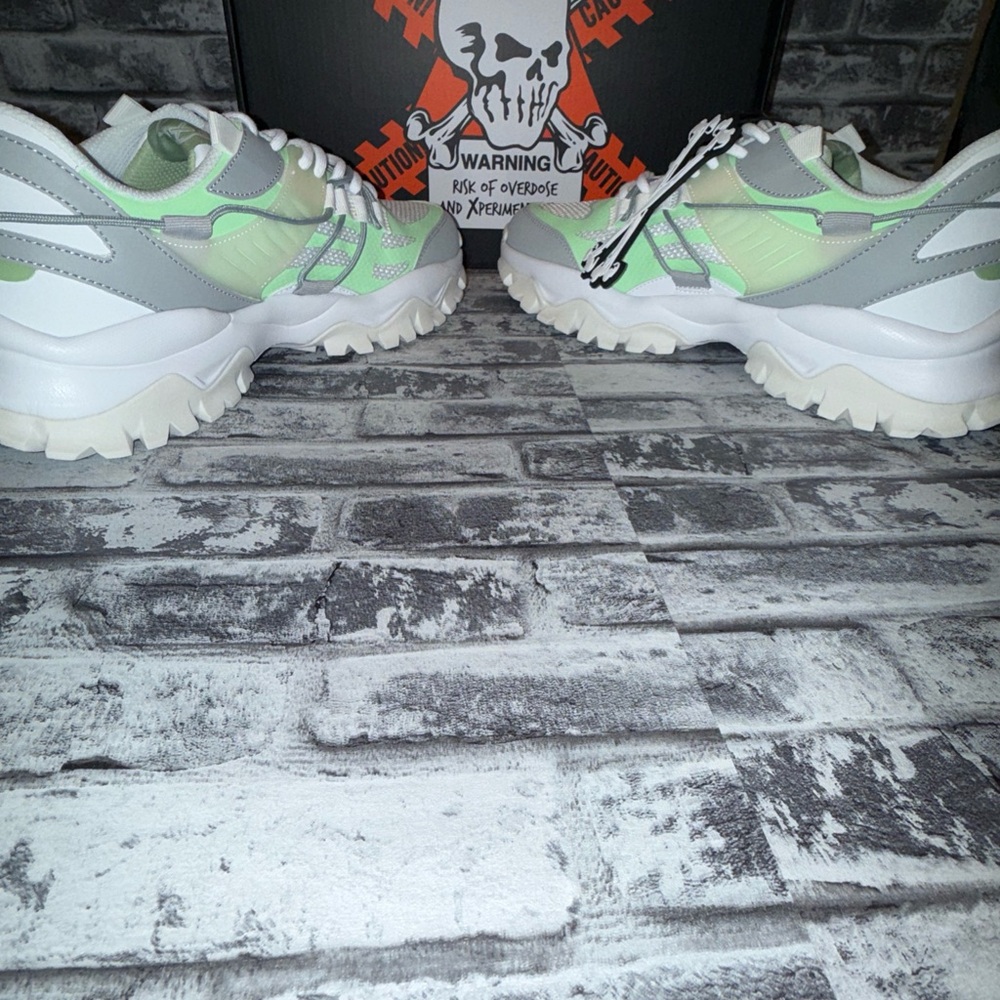 Brand X Studio Men’s Tennis Shoe Size 10.5 Green Color Way - Picture 7 of 13